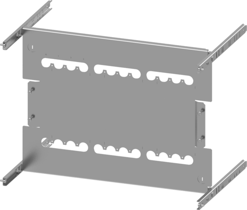 Siemens Dig.Industr. SIVACON S4 Montageplatte 3VA20 (100A), 3-pol 8PQ6000-8BA38