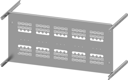 Siemens Dig.Industr. SIVACON S4 Montageplatte 3VA10 (100A), 4-pol 8PQ6000-8BA48