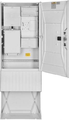 GSAB Elektrotechnik Zähleranschlußsäule 1EHZ-Zählerpl.+1Res. 22.00.1P11bez