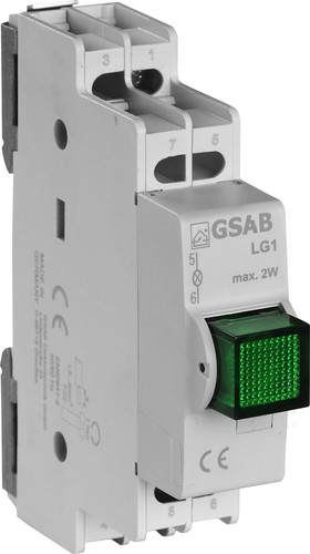 GSAB Elektrotechnik Lichtsignal als REG grün Lichtsignal gruen