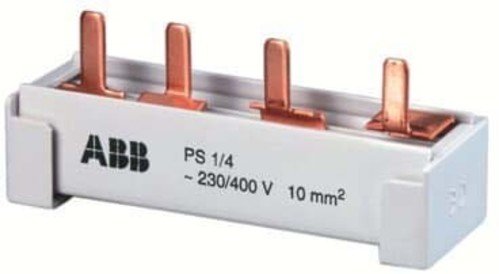 ABB Stotz S&J Phasenschiene 4Ph., 12Pins, 10qmm PS4/12NN