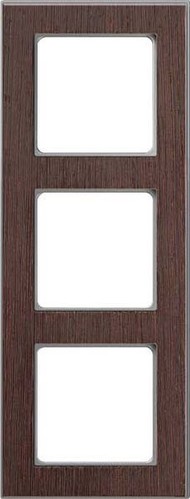 Peha Rahmen 3-fach Holz wenge-alu D 20.673.200.702