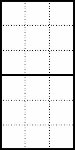 Siedle&Söhne Kombirahmen Weiß KR 611-6/3-0 W