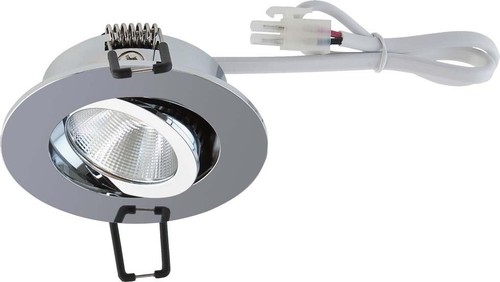 EVN Lichttechnik P-LED Deckeneinbauleuchte 3000K 350mA rund chr PC20061102