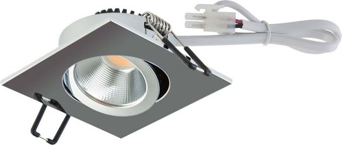 EVN Lichttechnik P-LED Deckeneinbauleuchte 3000K 350mA quad.chr PC24061102