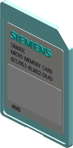 Siemens Dig.Industr. SIMATIC S7 Memory Card 4-MBYTE 6ES7953-8LM32-0AA0