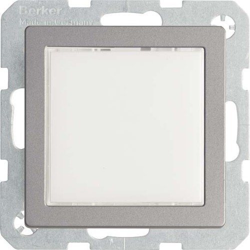 Berker LED-Signallicht alu/lack weiße Beleuchtung 29536084