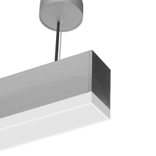 LTS Licht&Leuchten LED-Pendelleuchte 830, DALI, si-elox MLP045118302AOVD.s-e