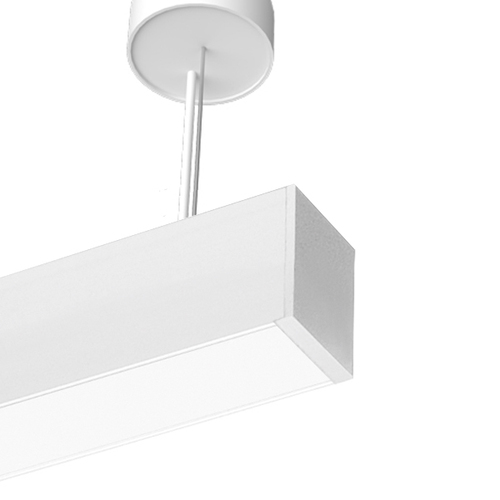 LTS Licht&Leuchten LED-Pendelleuchte 840, DALI, weiß MLP045118402AOBDA.ws