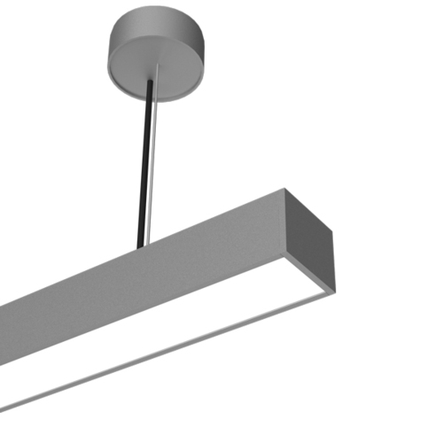 LTS Licht&Leuchten LED-Pendelleuchte 830, DALI, si-elox MLP06010830219WD.s-e