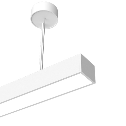 LTS Licht&Leuchten LED-Pendelleuchte 830, DALI, weiß MLP060108303OPDDA.ws