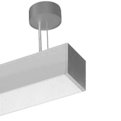 LTS Licht&Leuchten LED-Pendelleuchte 830, DALI, si-elox MLP07010830219PD.s-e