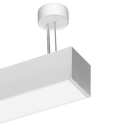 LTS Licht&Leuchten LED-Pendelleuchte 840, DALI, weiß MLP070108403AOBDA.ws