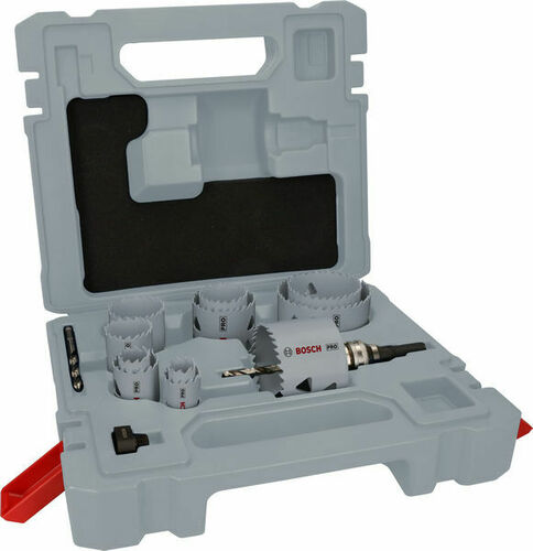 Bosch Power Tools Pro Lochsägen Set Q-Lock Muti Material 15tlg 2608901549VE(15)