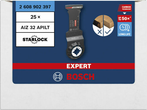 Bosch Power Tools Pro Sägeblatt Starlock AIZ 32 AP 2608902397