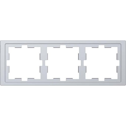 Merten Rahmen 3-fach edelstahl D-Life MEG4030-6536