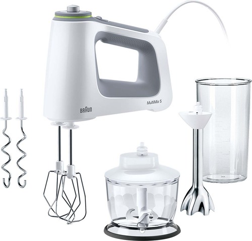 Braun Handmixer MultiMix5 HM 5137 weiß