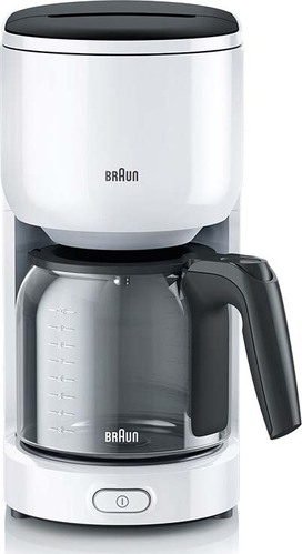 Braun Kaffeeautomat PurEase KF 3120 WH weiß