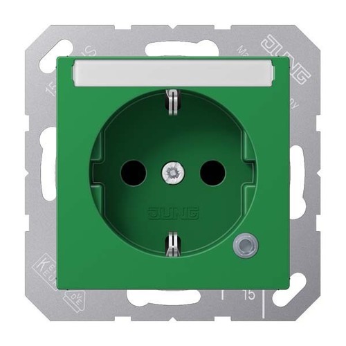 Jung SCHUKO-Steckdose 16A 250V m.Berührungsschutz ABA 1520 BFNAKO GN