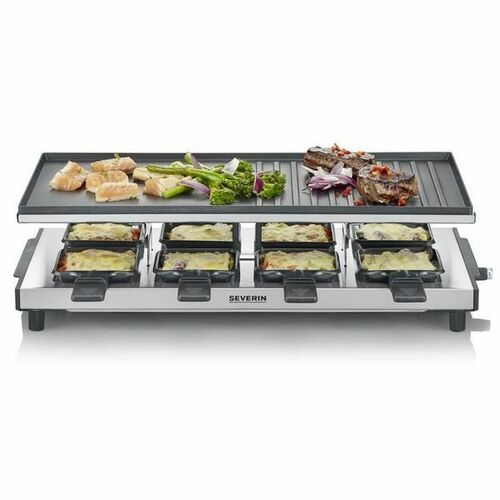 Severin Raclette 8 Pfännchen RG 2375 eds-geb.-sw