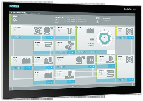 Siemens Dig.Industr. SIMATIC IPC 477E 15 Multitouch 6AV7241-5JB03-0FA8