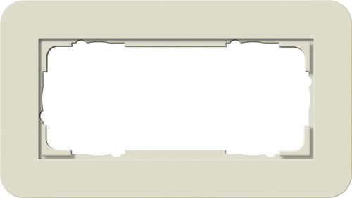 Gira Abdeckrahmen 2-fach ch o.M Sand/Anthrazit 1002427