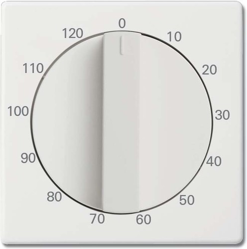 Busch-Jaeger Zentralscheibe stud-ws/mt Bedienelement 1771-884-103