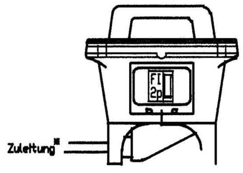 Walther Werke Tragb.Steckdosenkombinat. Vollgummi 6490022