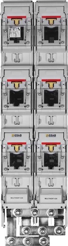 GSAB Elektrotechnik Doppellastschaltleiste B 200mm, 1260A 99.00.0278.2