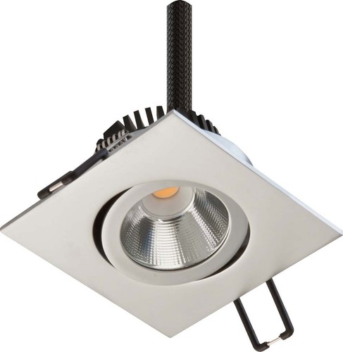 EVN Lichttechnik LED-Deckeneinbauleuchte 3000K 230V IP20 PCH24061502 chr/mt