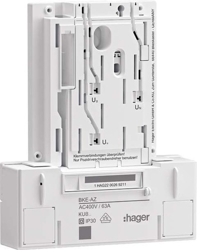 Hager BKE-A 3-phasig universZ Basisausführung KU83LHE