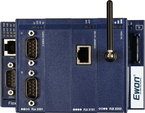 HMS Industrial Industrial Internet router Ewon Flexy102 FLEXY10200_00MA