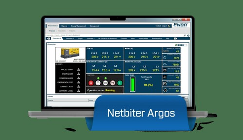 HMS Industrial Netbiter Argos add-on - user accounts (10 NB4610