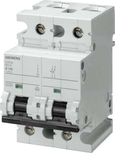 Siemens Dig.Industr. LS-Schalter B125A,2pol,T=70,10kA 5SP4292-6