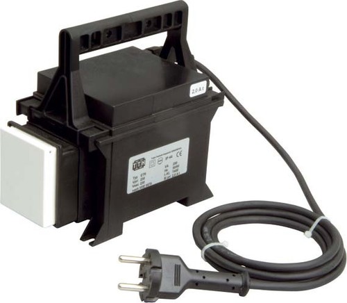 Trafo-Technik-Hoppecke Trenntrafo, tragbar schwarz ETR 630VA 230/230V