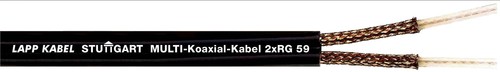 Lapp Kabel&Leitung Multikoax.kbl 2xRG-59 B/U 2x75 Ohm 2170056 T500