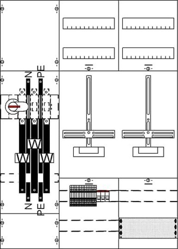 Striebel&John Mess-u.Wandlerfeld kpl. H3/B3 KA4256Z