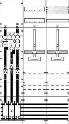 Striebel&John Mess-u.Wandlerfeld kpl. BH5 3FB KA4317