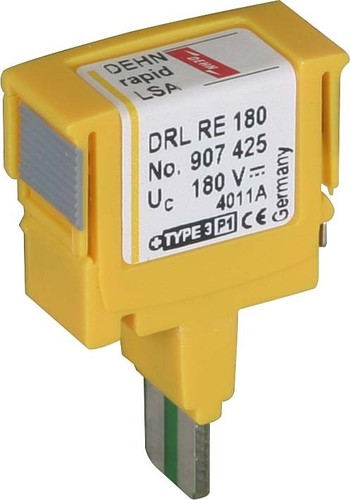 DEHN ÜS-Ableiter DEHNrapid LSA Schutzstecker DRL RE 180