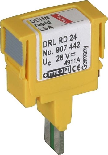 DEHN ÜS-Ableiter DEHNrapid LSA Schutzstecker DRL RD 24