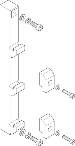 ABN Sammelschienen-Träger 3pol.100mm EBM 150mm FST902N