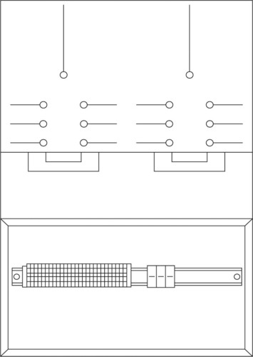 ABN Zählerwechselplatte Wando WP520CD8