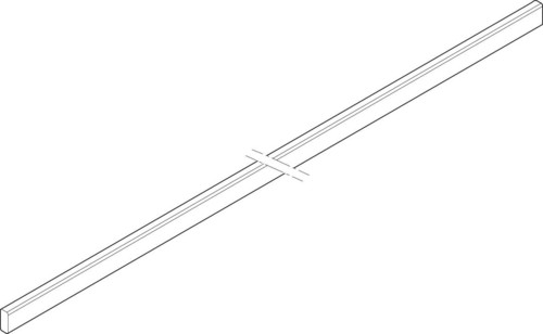 ABN Cu-Schiene 2RE 12x5x295mm XCUS512