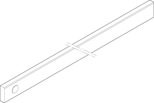 ABN Cu-Schiene 1FB 30x10x290mm XCUW131E