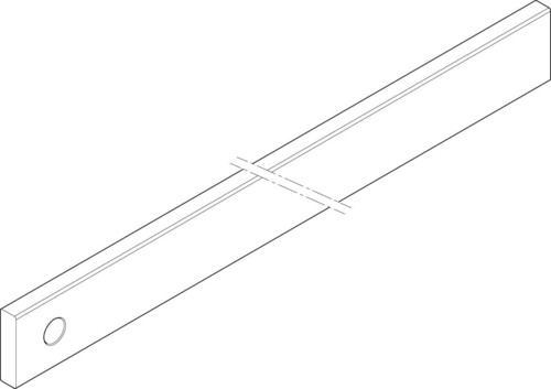 ABN Cu-Schiene 1FB 40x10x290mm XCUW141E