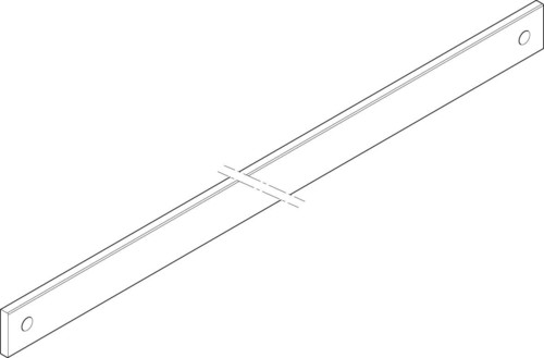 ABN Cu-Schiene 5FB 50x10x1335mm XCUW155B