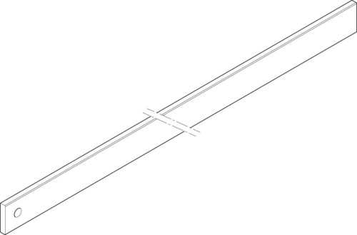 ABN Cu-Schiene 5FB 50x10x1290mm XCUW155E