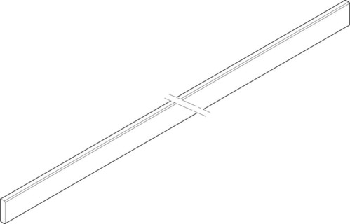 ABN Cu-Schiene 2FB 20x5x495mm XCUW522