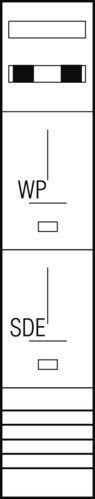 ABN Komplett-Zählerplatz 3Pkt.MITNETZ SAn Z19E914N