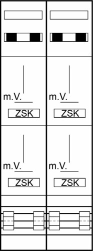 ABN Zählerplatz 3Pkt. 4Z SaS Z29140L